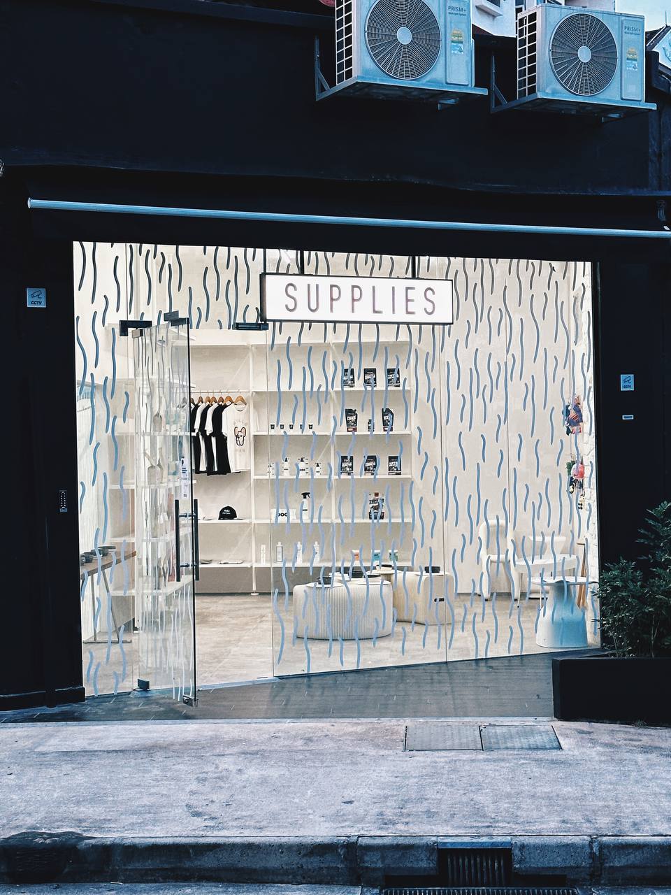 Hello Human supplies storefront in Singapore